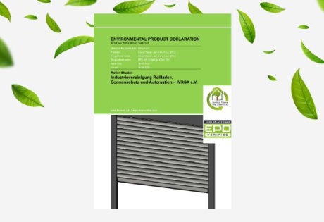 Valetta EPD Zertifikat Rollladen Nachhaltigkeit